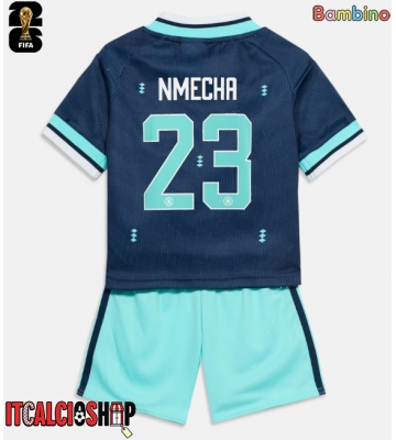 Germania Felix Nmecha #23 Seconda Maglia Bambino Mondiali 2026 Manica Corta (+ Pantaloni corti)